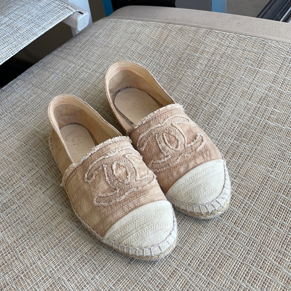 Authentic Chanel Espadrilles